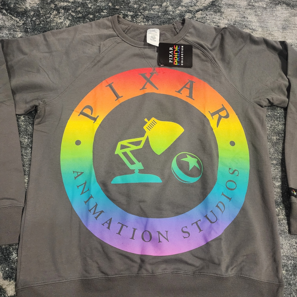 Pixar Animation Studios Gray Sweatshirt